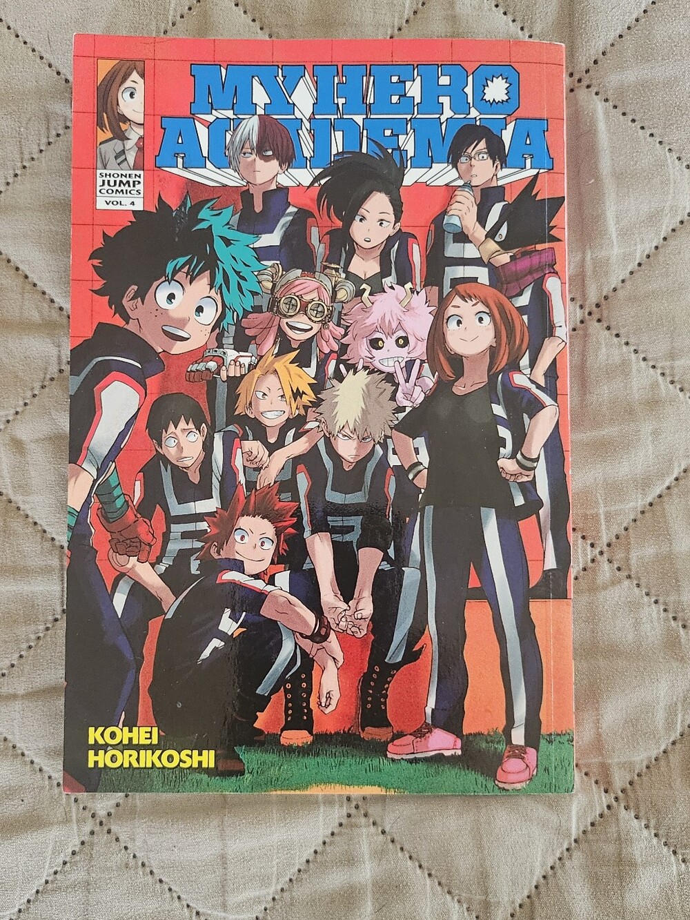 My Hero Academia Vol 4 Manga